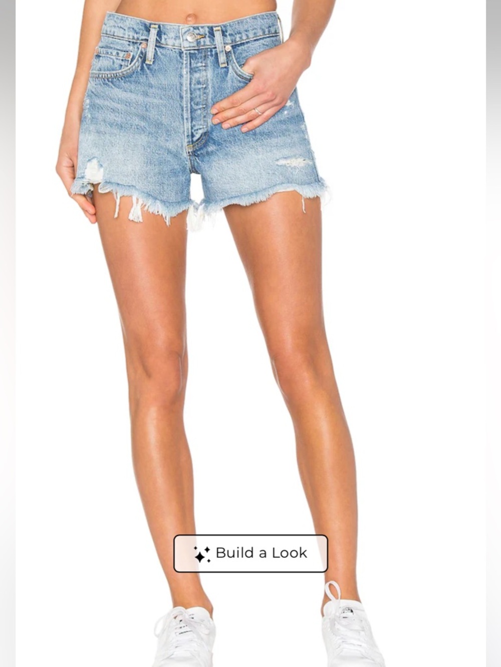 Agolde Parker Shorts in Swapmeet